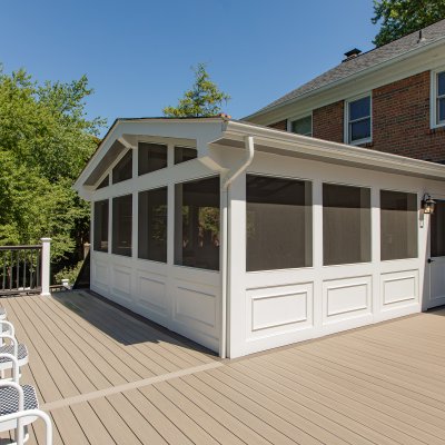 screened porch exterior