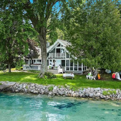 Glen Lake, Michigan year-round lake house  